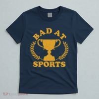Funny Vintage Bad At Sports Trophy Award T-Shirt thumb 5