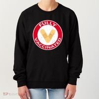 Fully Vaccinated Brandade Funny Pandemic Women's Sweatshirt thumb 0