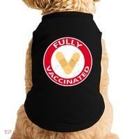 Fully Vaccinated Brandade Funny Pandemic Doggie Tank thumb 0