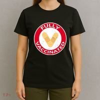 Fully Vaccinated Brandade Funny Pandemic T-Shirt thumb 4