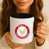 Fully Vaccinated Brandade Funny Pandemic Coffee Mug thumb 3