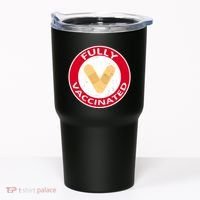 Fully Vaccinated Brandade Funny Pandemic Tumbler thumb 0