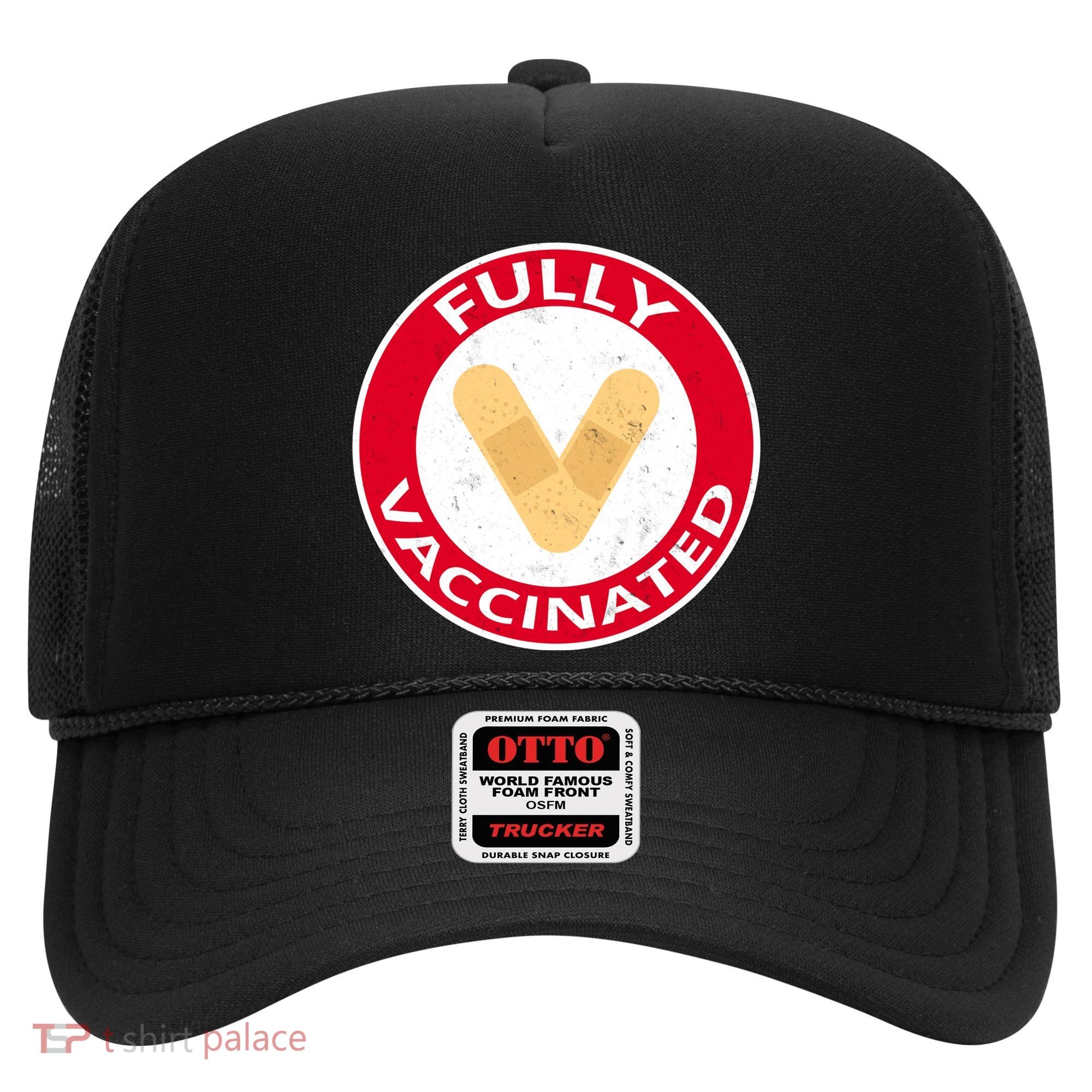 Fully Vaccinated Brandade Funny Pandemic Hat