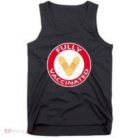 Fully Vaccinated Brandade Funny Pandemic Tank Top thumb 0