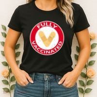 Fully Vaccinated Brandade Funny Pandemic Women's T-Shirt thumb 2