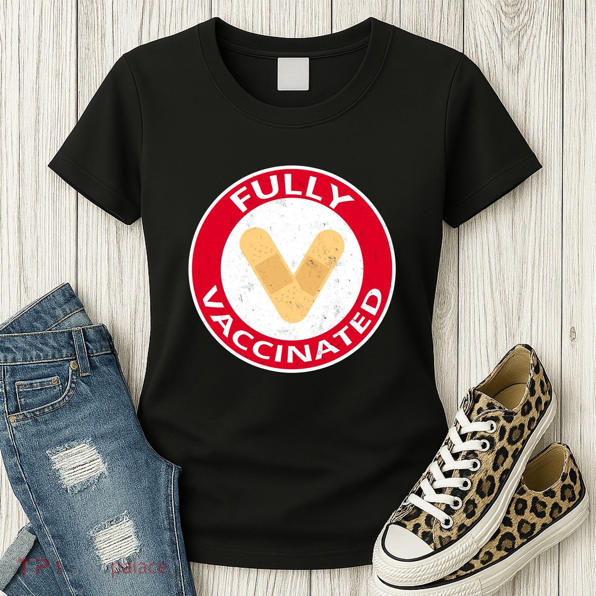 Fully Vaccinated Brandade Funny Pandemic Women's T-Shirt