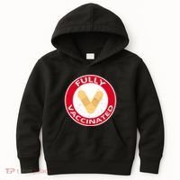 Fully Vaccinated Brandade Funny Pandemic Kids Hoodie thumb 0