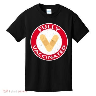 Fully Vaccinated Brandade Funny Pandemic Kids T-Shirt