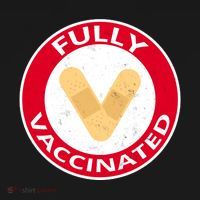 Fully Vaccinated Brandade Funny Pandemic Kids T-Shirt thumb 4