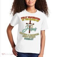 Fully Vaccinated By The Blood Of Jesus Getting A Booster Shot Every Sunday Kids T-Shirt thumb 2