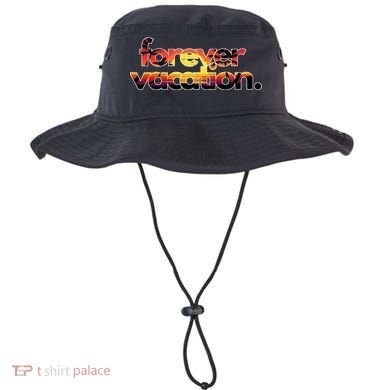 Forever Vacation Beach Sunset Tropical Bucket Hat
