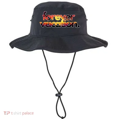 Forever Vacation Beach Sunset Tropical Bucket Hat