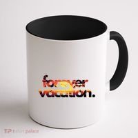 Forever Vacation Beach Sunset Tropical Coffee Mug thumb 1