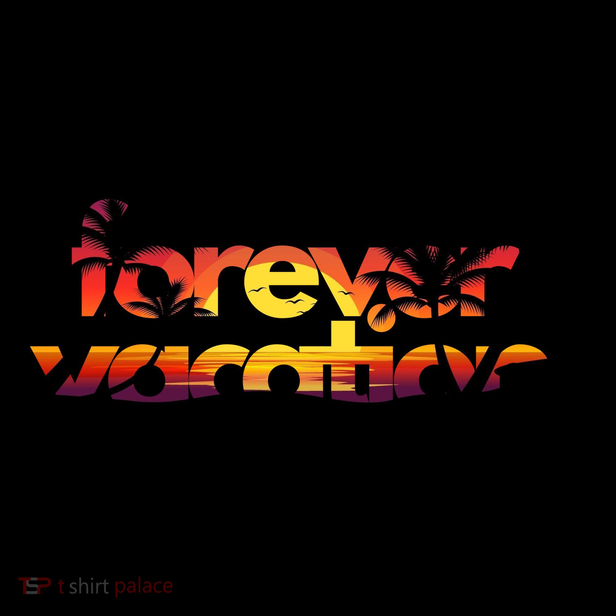 Forever Vacation Beach Sunset Tropical Coffee Mug