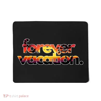 Forever Vacation Beach Sunset Tropical Mousepad