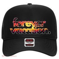 Forever Vacation Beach Sunset Tropical Hat thumb 0