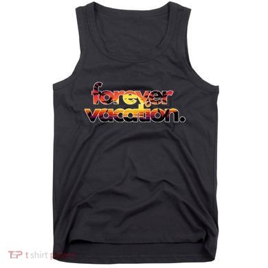 Forever Vacation Beach Sunset Tropical Tank Top