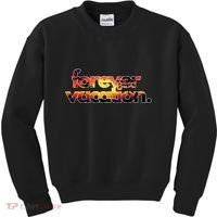 Forever Vacation Beach Sunset Tropical Kids Sweatshirt thumb 0