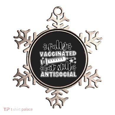 Fully Vaccinated But Still Antisocial Ornament