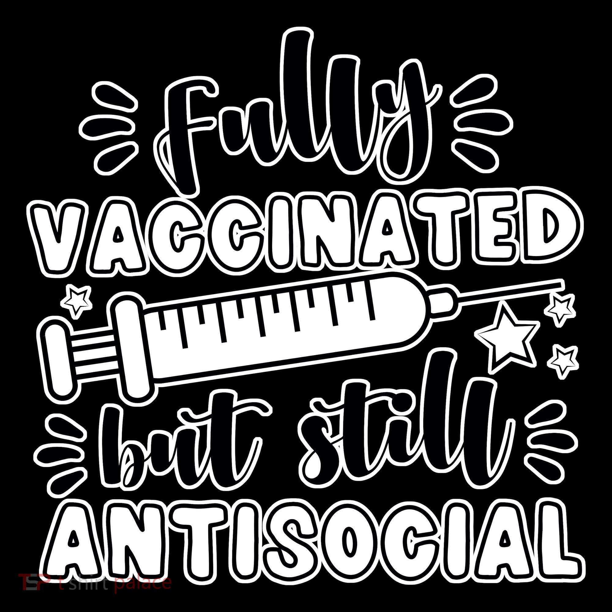 Fully Vaccinated But Still Antisocial Ornament