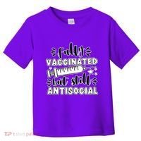 Fully Vaccinated But Still Antisocial Toddler T-Shirt thumb 0