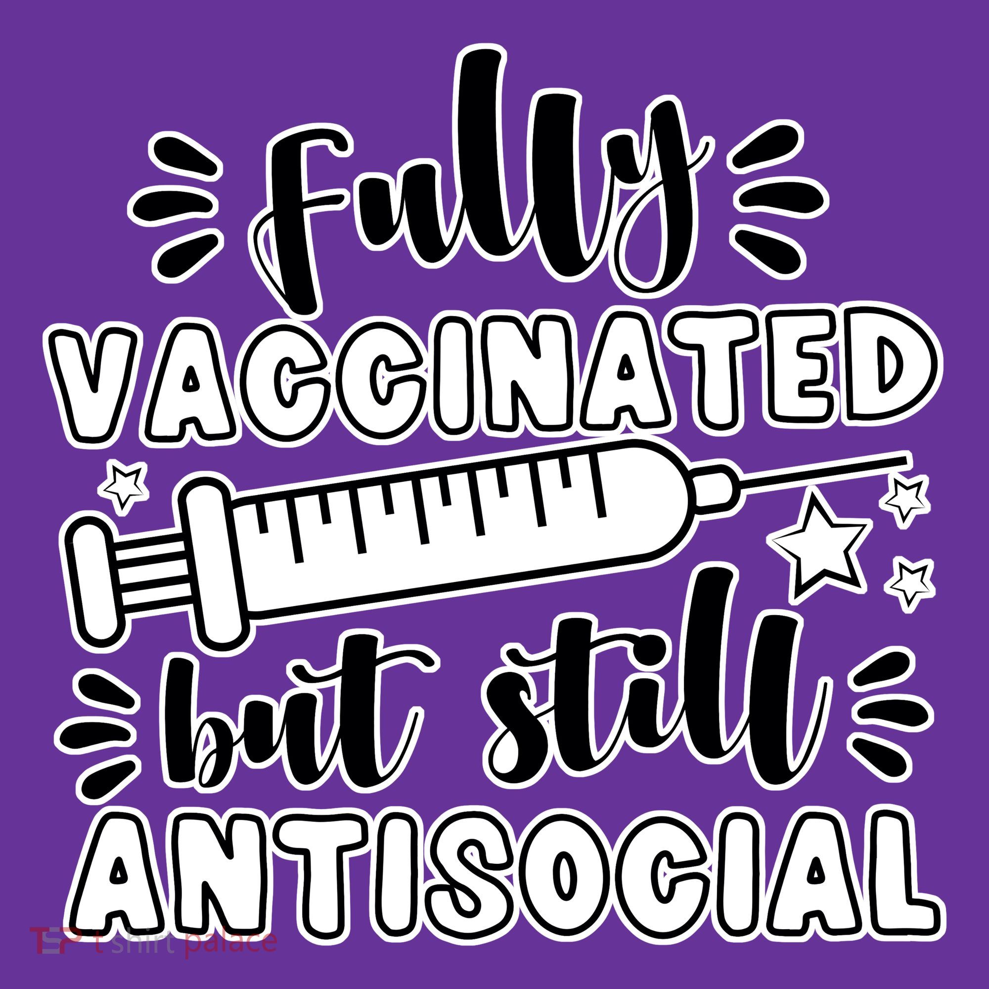 Fully Vaccinated But Still Antisocial Women's Long Sleeve Shirt