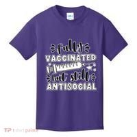 Fully Vaccinated But Still Antisocial Kids T-Shirt thumb 0