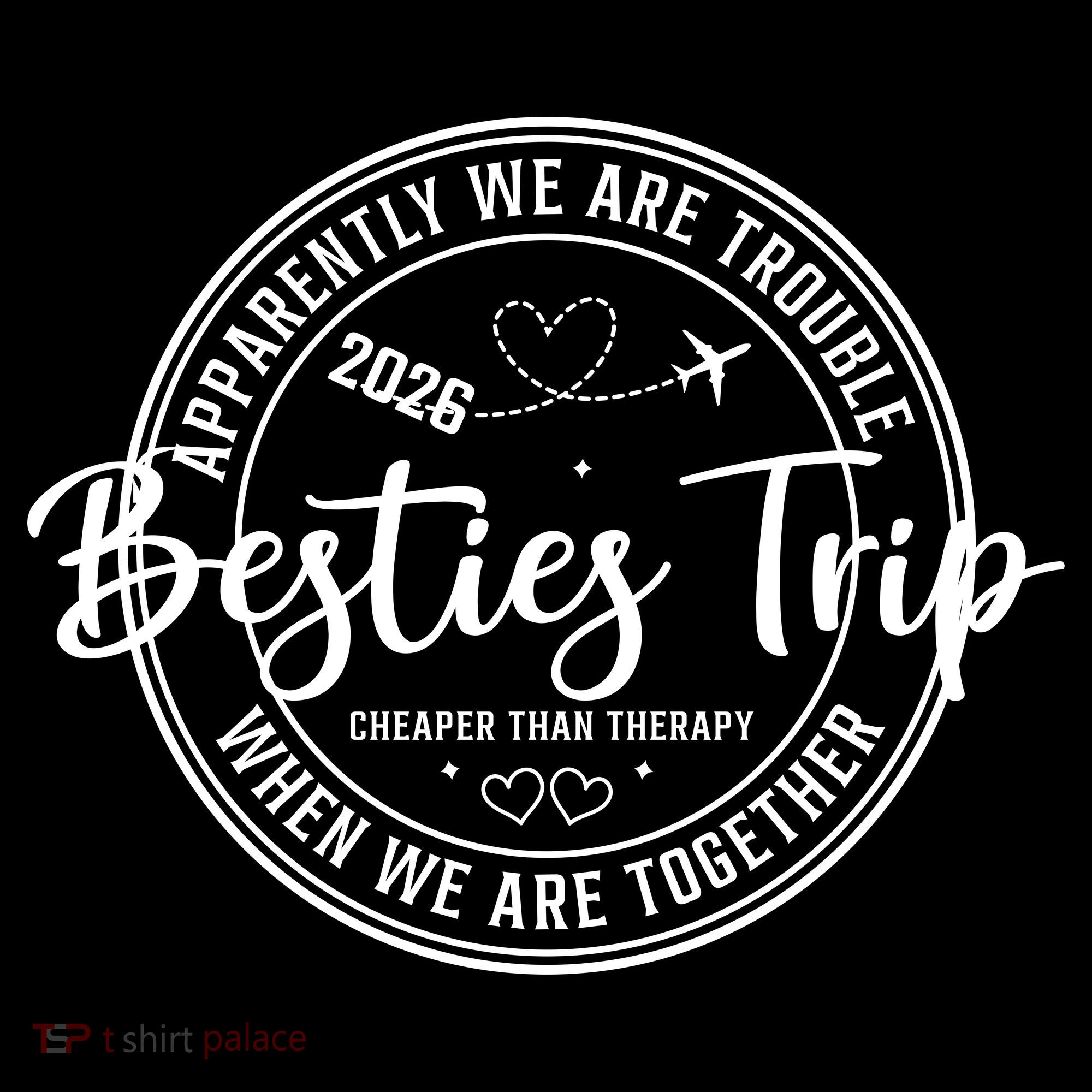 Friends Vacation Besties Trip 2026 Long Sleeve Shirt