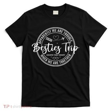 Friends Vacation Besties Trip 2026 T-Shirt