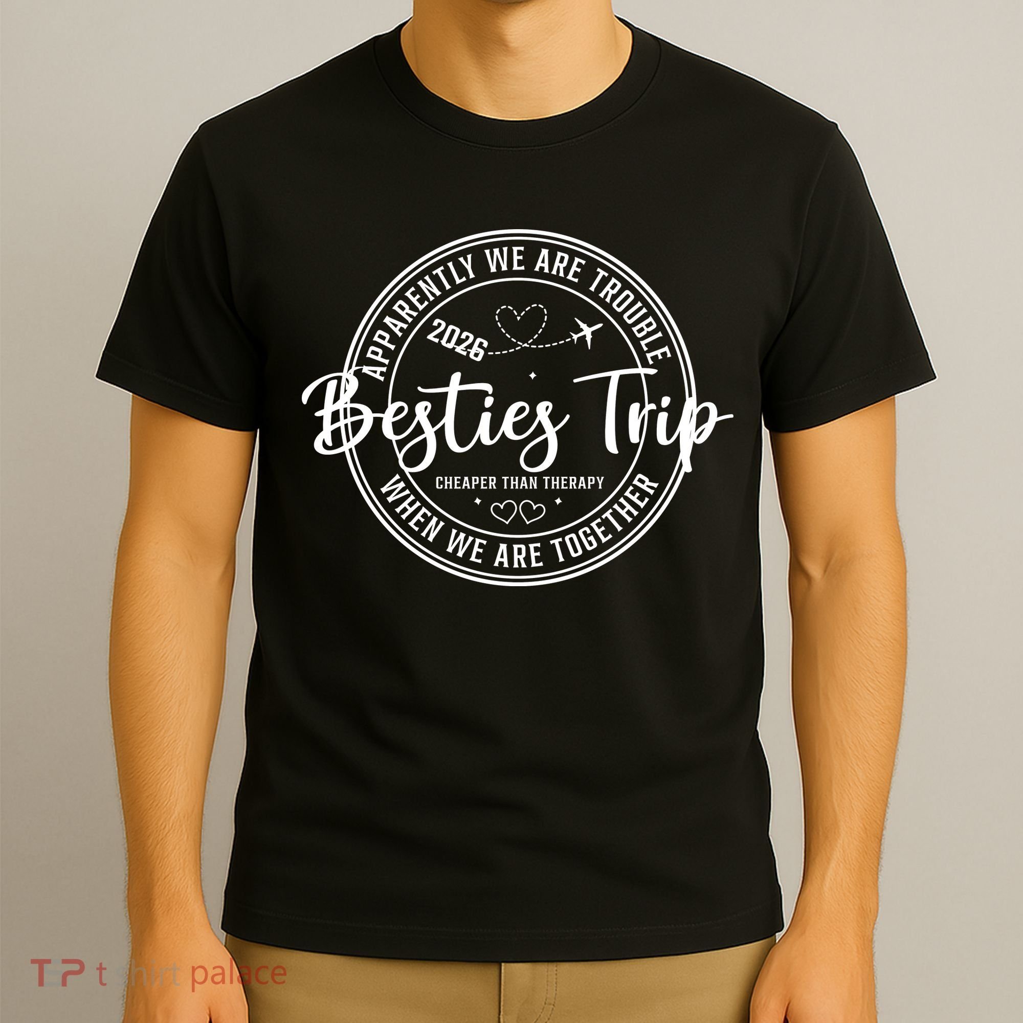 Friends Vacation Besties Trip 2026 T-Shirt