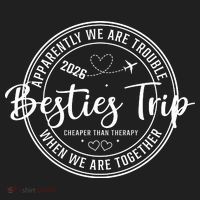 Friends Vacation Besties Trip 2026 Beanie thumb 2