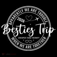 Friends Vacation Besties Trip 2026 Tank Top thumb 6