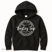 Friends Vacation Besties Trip 2026 Kids Hoodie thumb 0