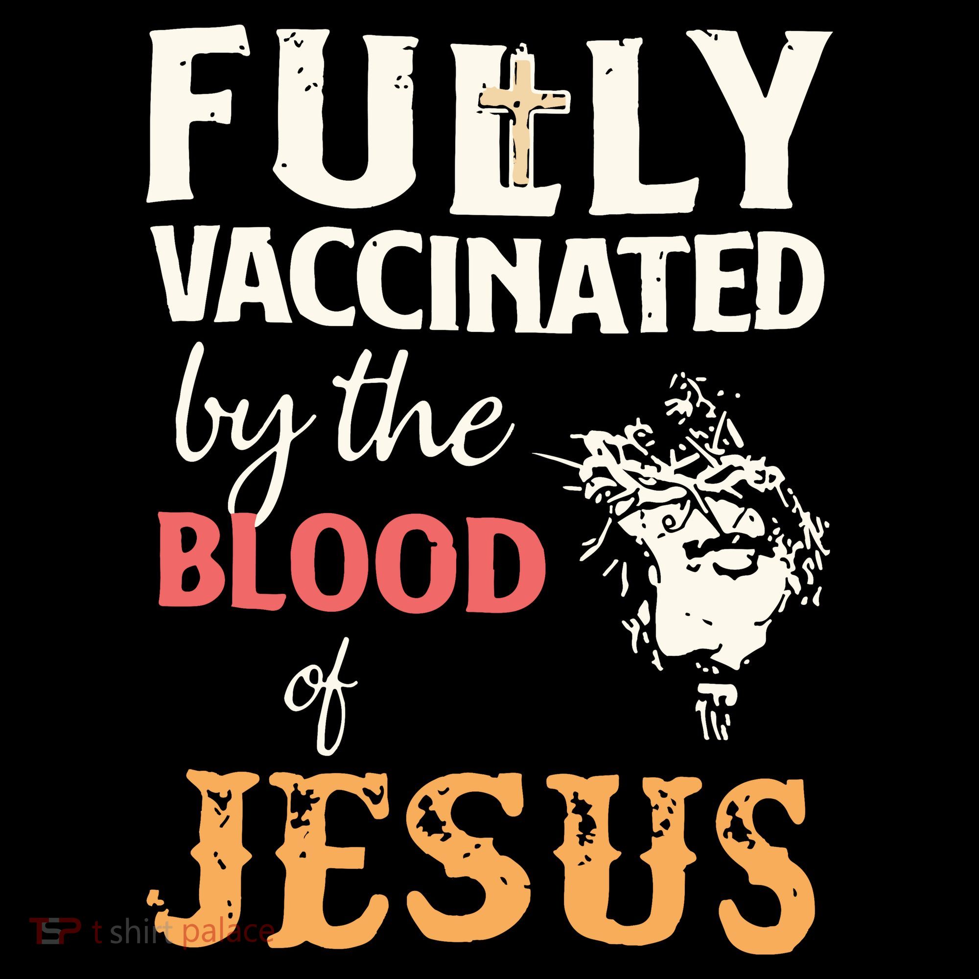 Fully Vaccinated By The Blood Of Jesus Ornament