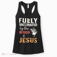 Fully Vaccinated By The Blood Of Jesus Women's Tank Top thumb 0