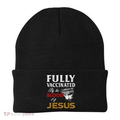 Fully Vaccinated By The Blood Of Jesus TShirt Beanie