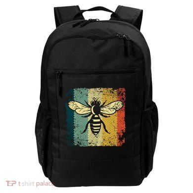 Funny Vintage Bee Designs For Honey Beekeeping Bee Backpack