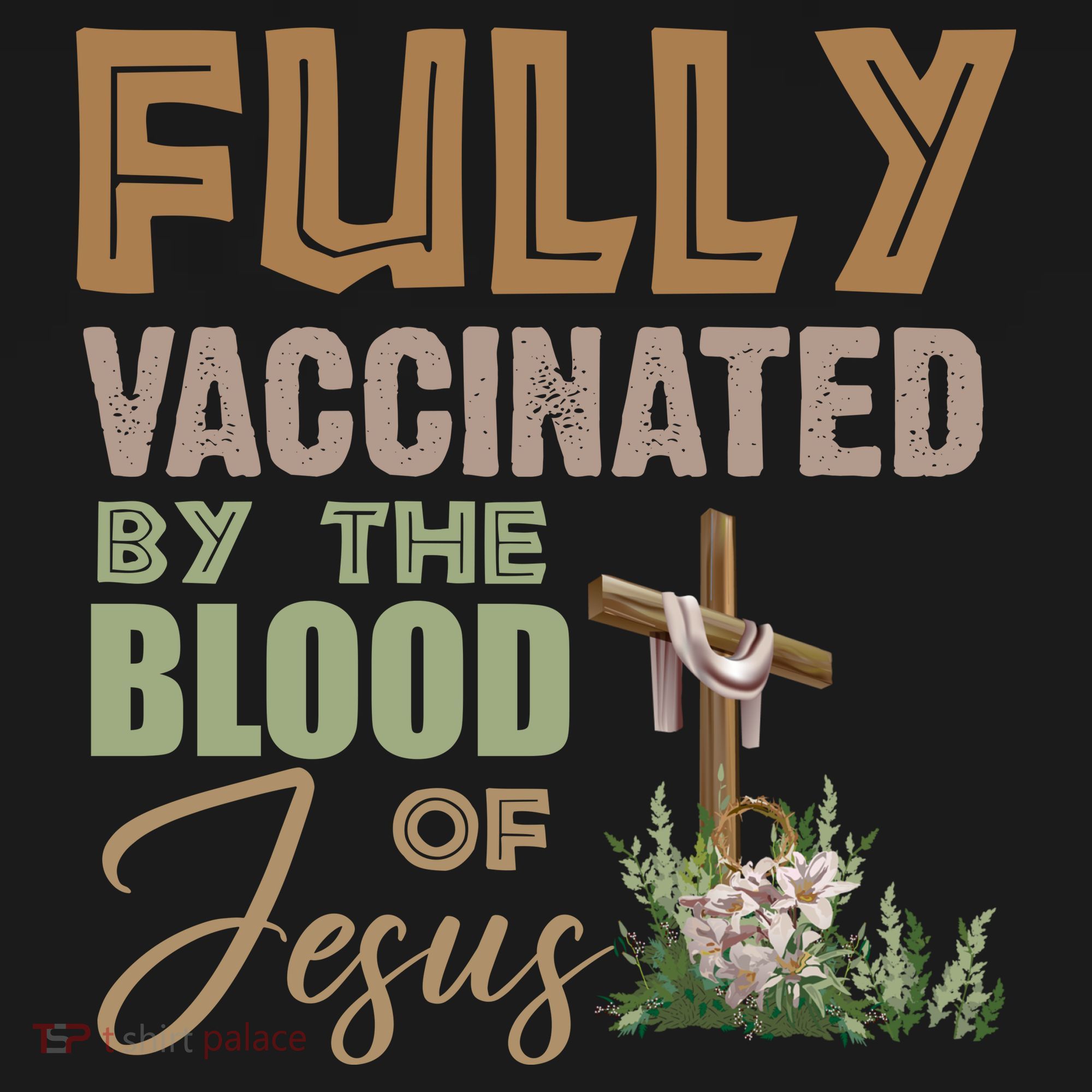 Fully Vaccinated By The Blood Of Jesus Apron