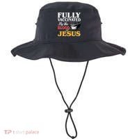 Fully Vaccinated By The Blood Of Jesus Bucket Hat thumb 0