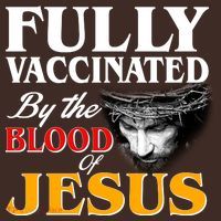 Fully Vaccinated By The Blood Of Jesus Coaster thumb 2