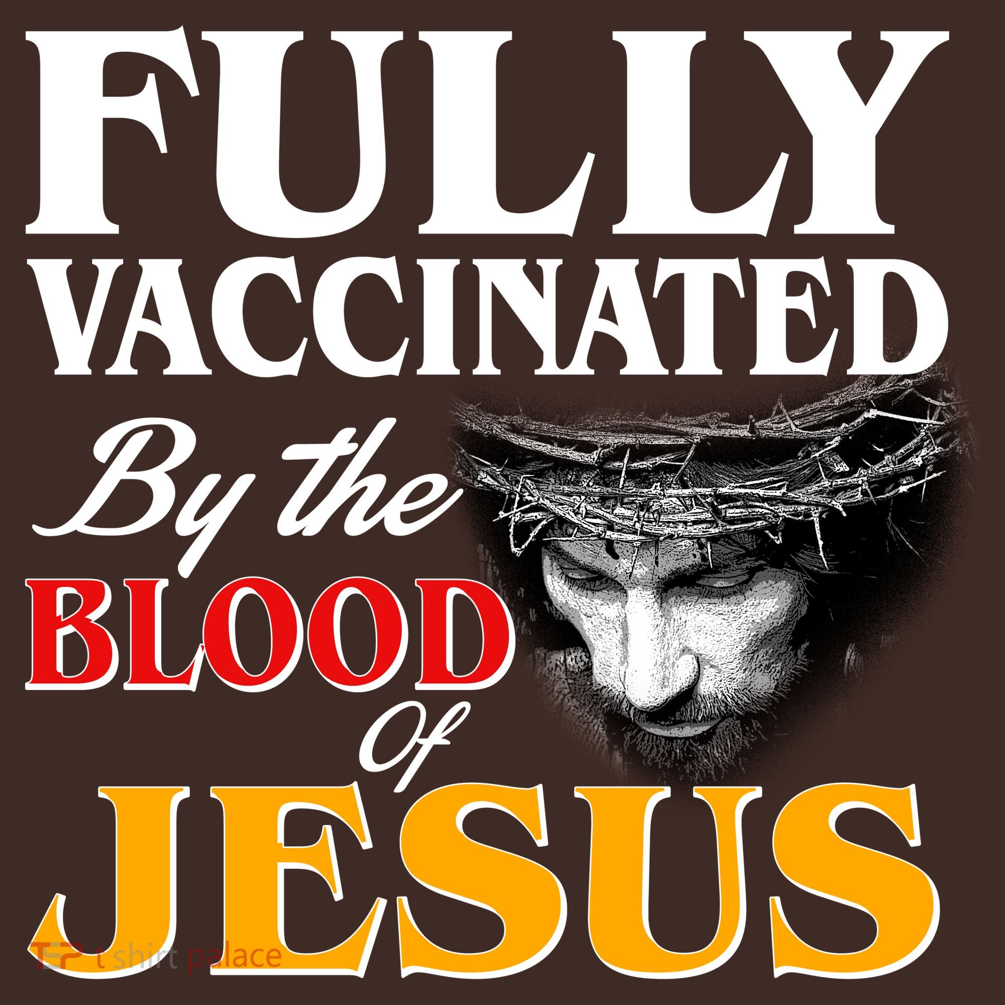 Fully Vaccinated By The Blood Of Jesus Kids Hoodie