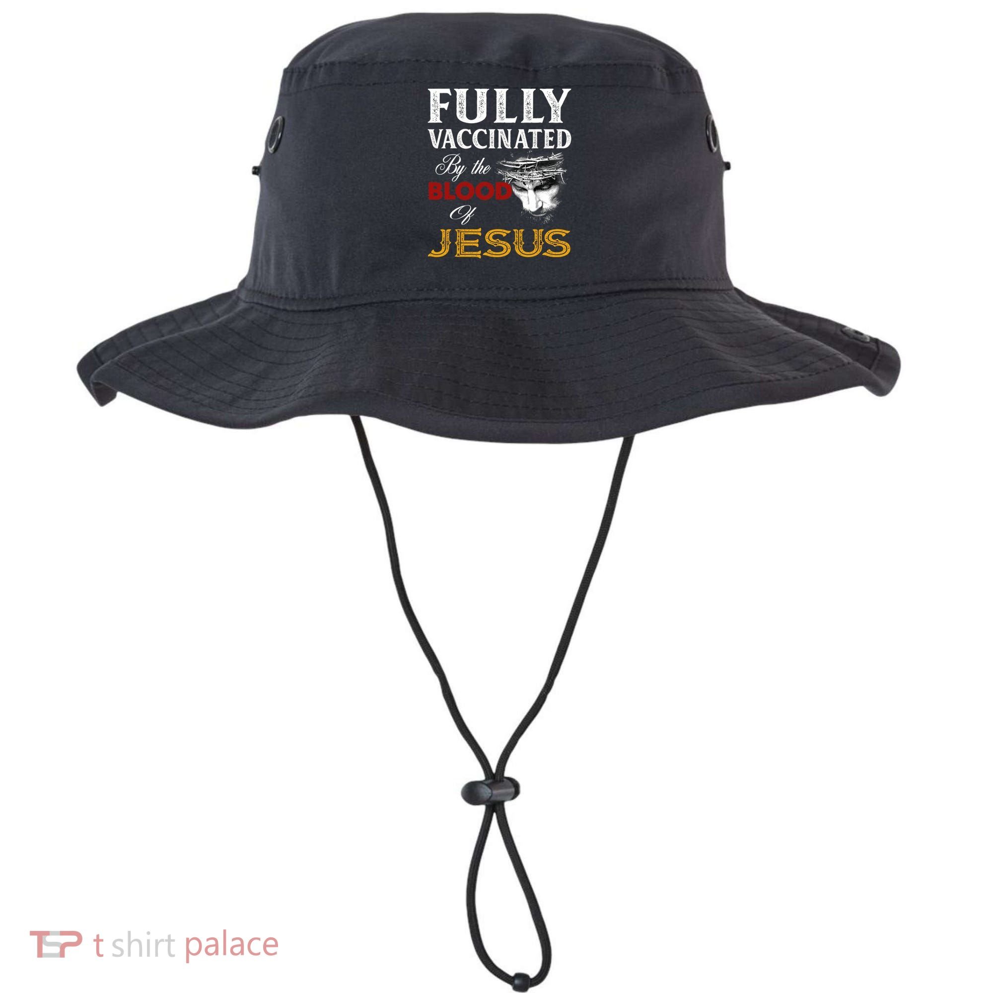 Fully Vaccinated By The Blood Of Jesus Cute Gift Bucket Hat