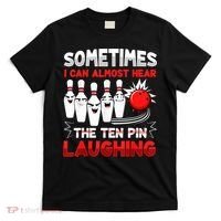 Funny Vintage Bowling Team Bowler Bowling Lover Boys Girls T-Shirt thumb 0