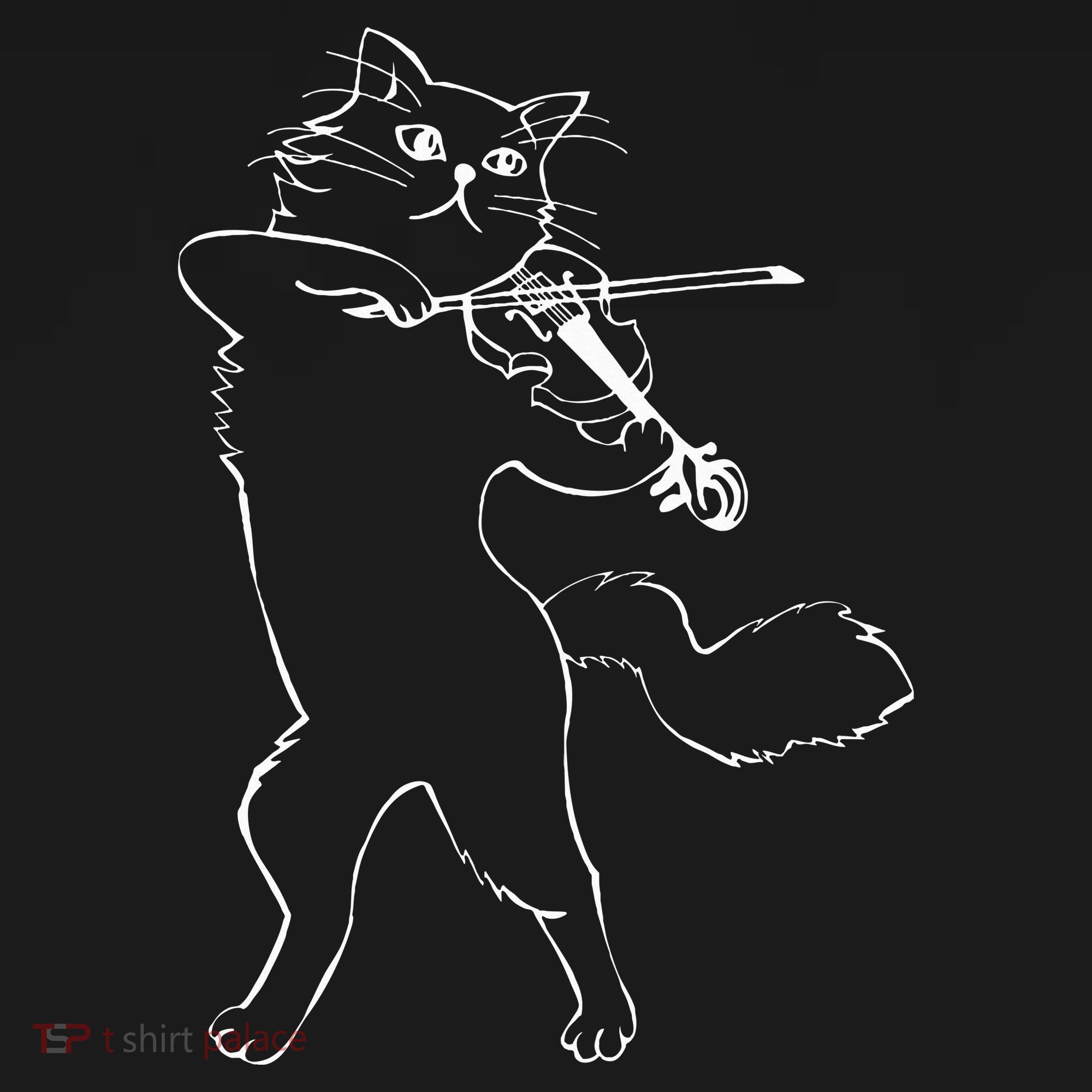 Fiddle Violin Cat Musician Instrument Band Strings Pajama Set