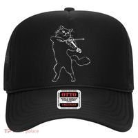 Fiddle Violin Cat Musician Instrument Band Strings Hat thumb 0