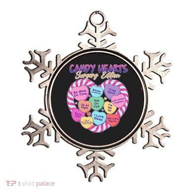 Funny Valentine Candy Hearts Surgery Edition Ornament