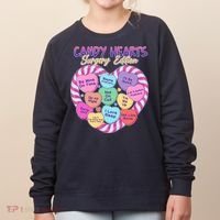Funny Valentine Candy Hearts Surgery Edition Women's Sweatshirt thumb 0