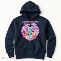 Funny Valentine Candy Hearts Surgery Edition Hoodie thumb 0