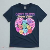 Funny Valentine Candy Hearts Surgery Edition T-Shirt thumb 5