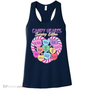 Funny Valentine Candy Hearts Surgery Edition Women's Tank Top